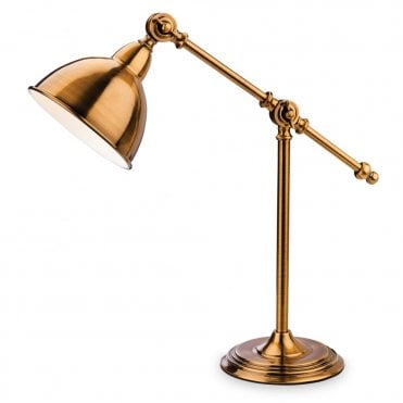 HAMPTON Table Lamp, Antique Gold