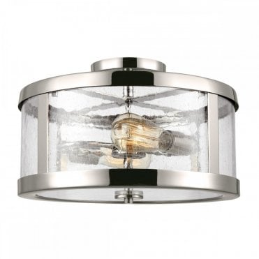 HARROW 2 Light Semi Flush Polished Nickel