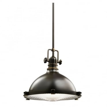 HATTERAS - Bay Medium Ceiling Pendant in Bronze