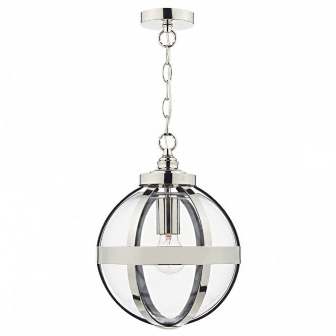 HEATH - 1 Light Ceiling Pendant Polished Nickel