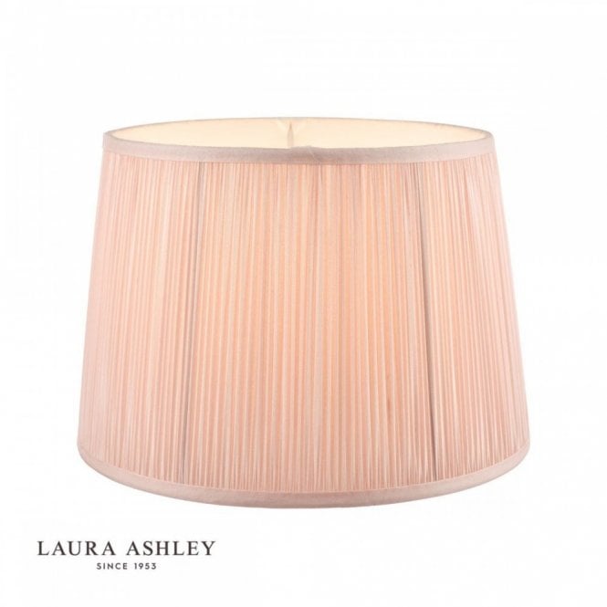 HEMSLEY Pleated Shade Blush Pink 10''