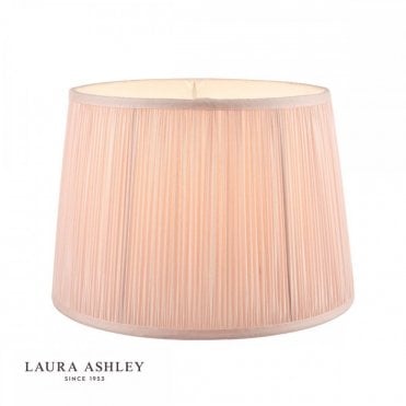 HEMSLEY Pleated Shade Blush Pink 10''