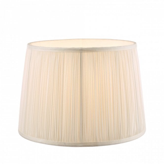 HEMSLEY Pleated Shade Cream 10''