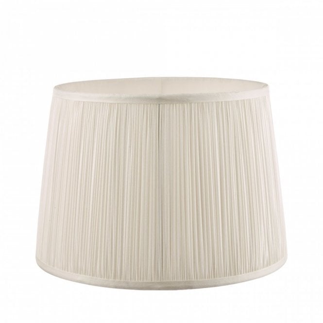 HEMSLEY Pleated Shade Cream 8''