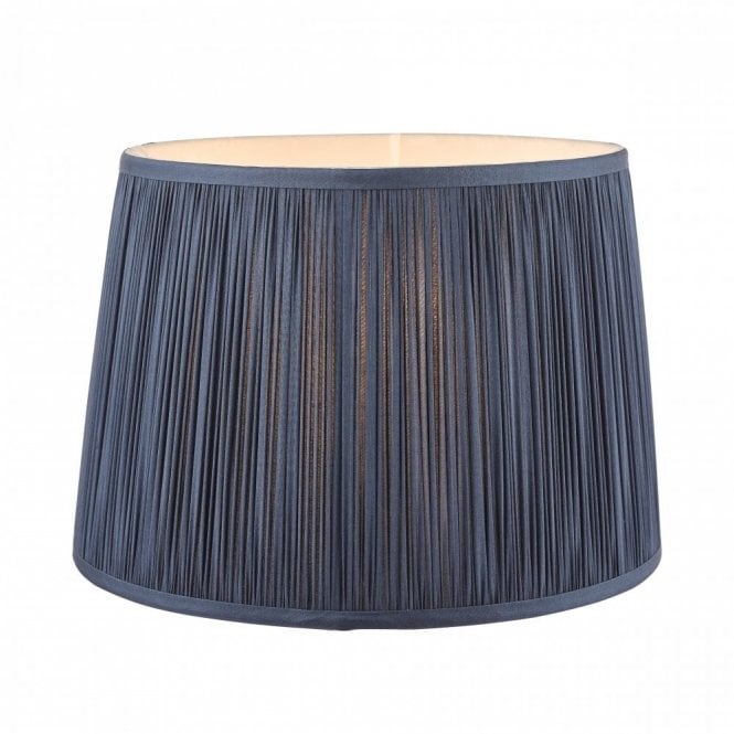 HEMSLEY Pleated Shade Midnight Blue 12''