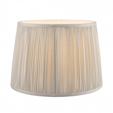 HEMSLEY Pleated Shade Silver 8''