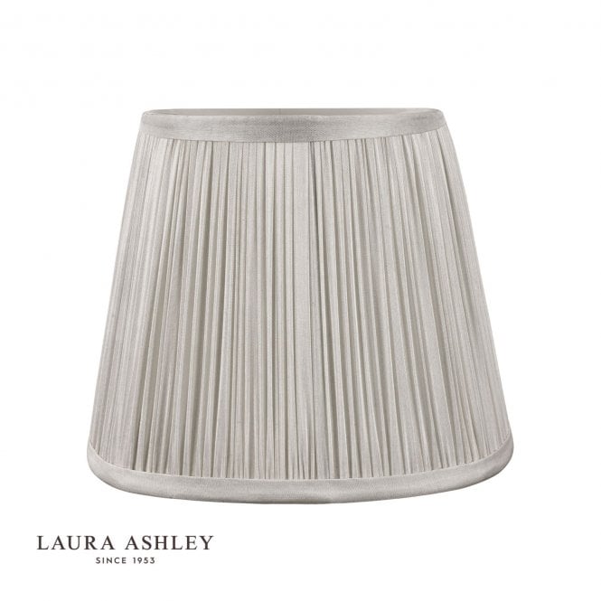 HEMSLEY Silk Shade Silver 14cm/5 inch