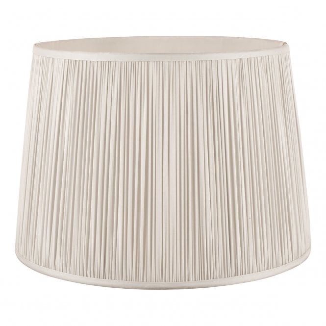 HEMSLEY Silk Shade Silver 40.5cm/16 inch
