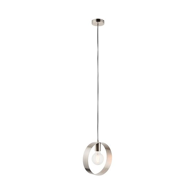 Hoop Ceiling Pendant Brushed Nickel