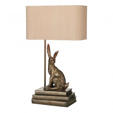 Table Lamp Bronze Base With Shade