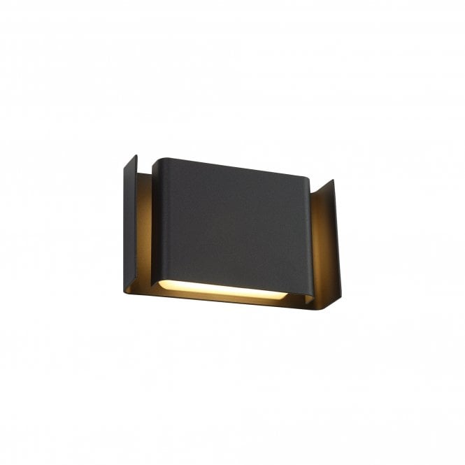 HOVER Wall Lamp, 2 Light 6W LED, 3000K, IP54, Anthracite,