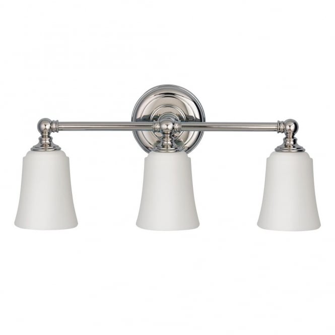 HUGUENOT - Bathroom Lake 3 Light Above Mirror Light - LED Bulbs Included