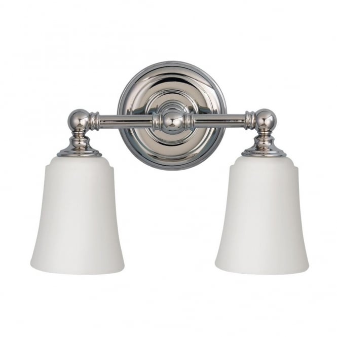 HUGUENOT - Bathroom Lake Double Wall Light - LED bulbs included