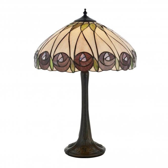 HUTCHINSON - Mackintosh Style Tiffany Table Lamp
