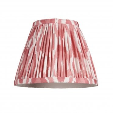 Ikat 16cm Tapered Shade - Coral Pink