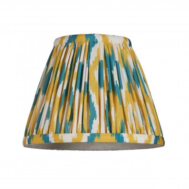 Ikat 16cm Tapered Shade - Yellow & Jade