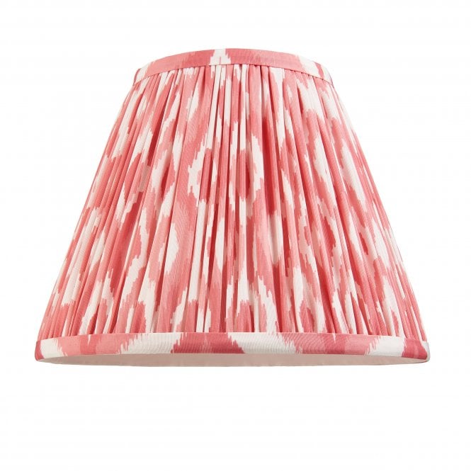 Ikat 25cm Tapered Shade - Coral Pink