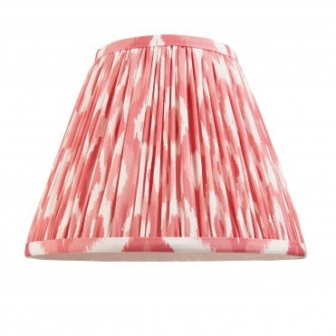 Ikat 25cm Tapered Shade - Coral Pink