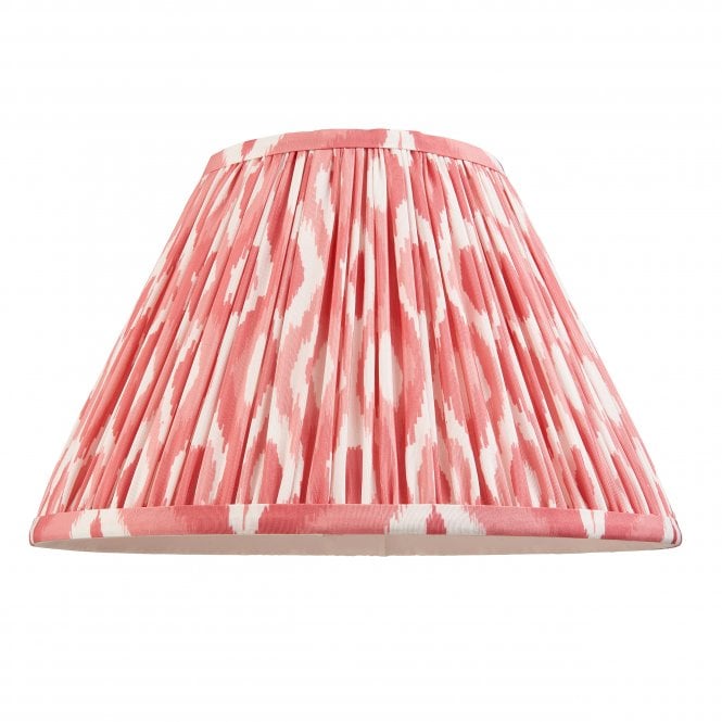 Ikat 30cm Tapered Shade - Coral Pink