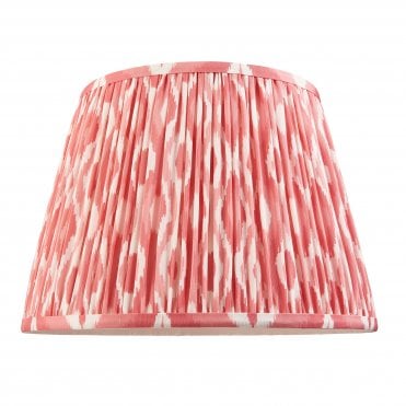 Ikat 35cm Tapered Shade - Coral Pink