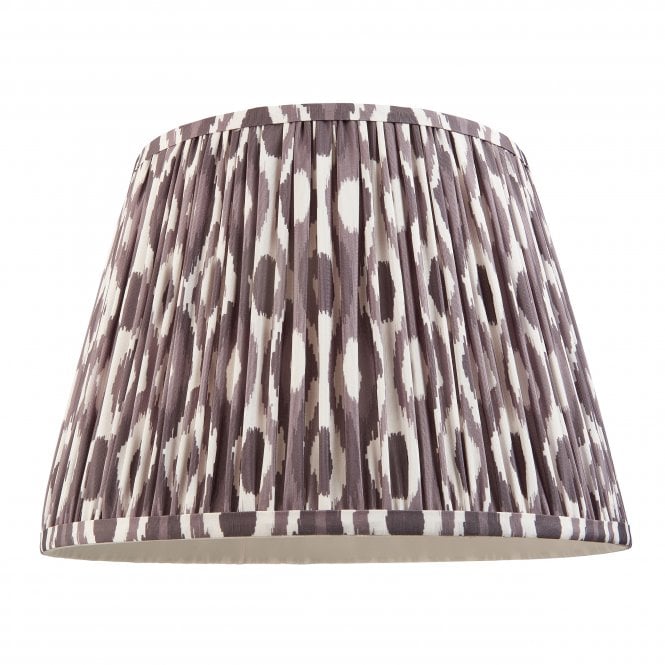 Ikat 35cm Tapered Shade - Pearl Grey