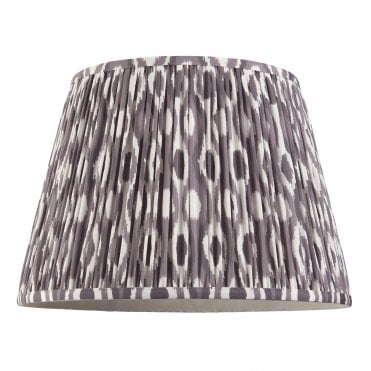 Ikat 40cm Tapered Shade - Pearl Grey