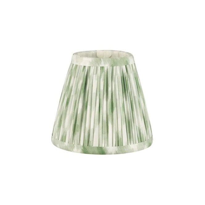 Ikat Cotton Empire Shade - Green 15cm
