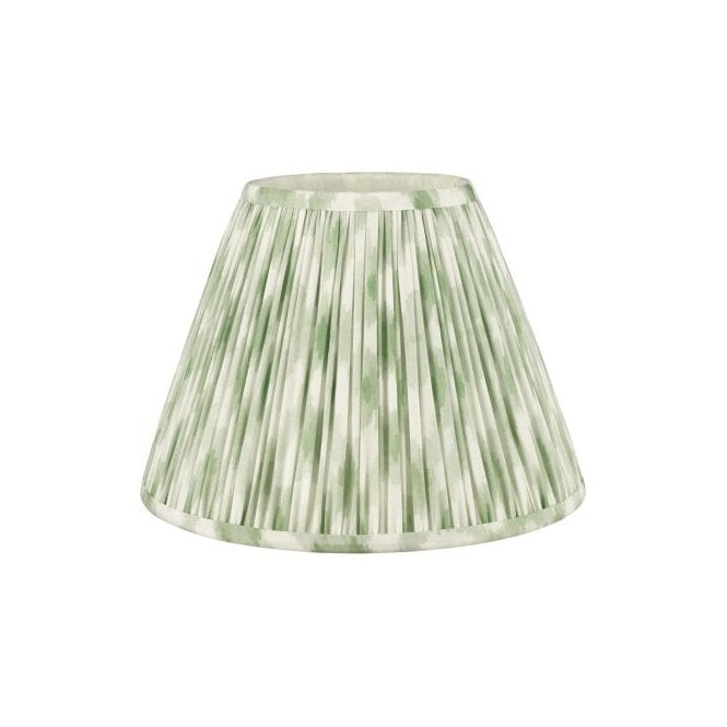 Ikat Cotton Empire Shade - Green 30cm