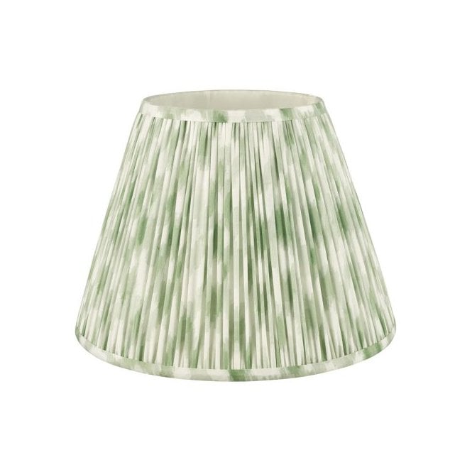 Ikat Cotton Empire Shade - Green 35cm