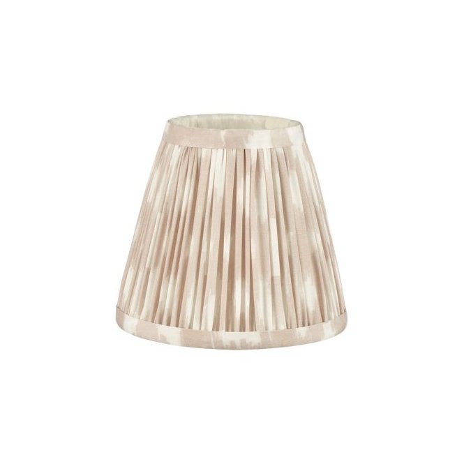 Ikat Cotton Empire Shade - Taupe 15cm