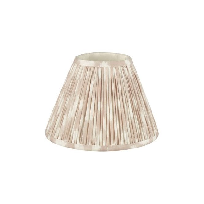 Ikat Cotton Empire Shade - Taupe 25cm