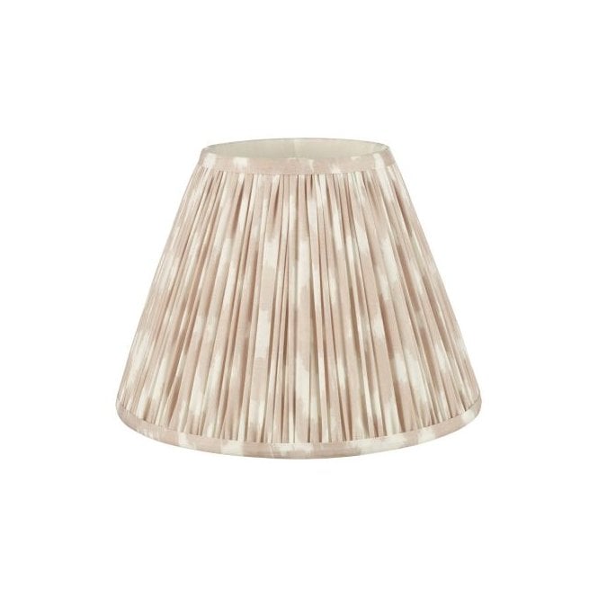 Ikat Cotton Empire Shade - Taupe 30cm