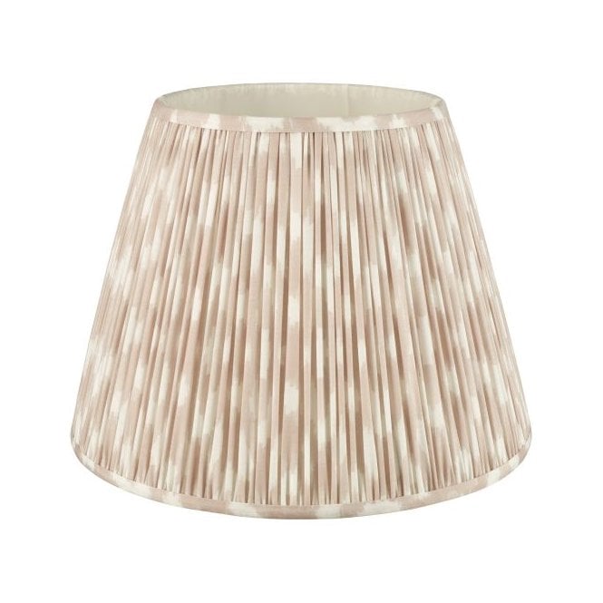 Ikat Cotton Empire Shade - Taupe 40cm