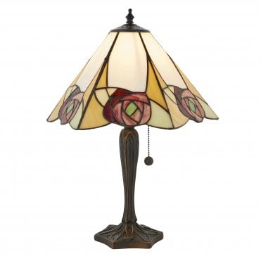 Art Nouveau Style Tiffany Table Lamp