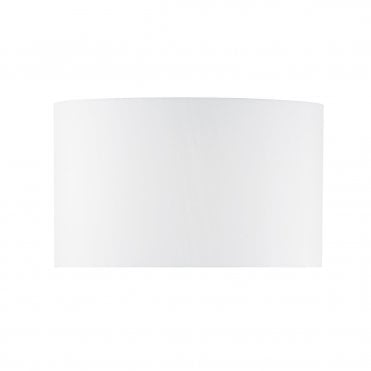 Ivory faux silk oval lamp shade