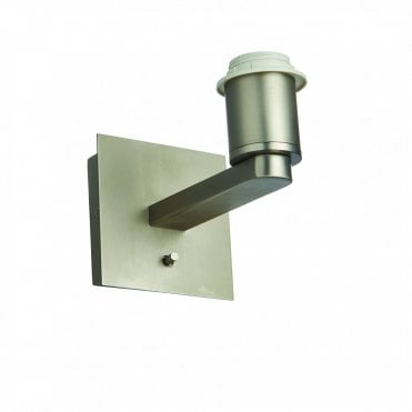 ISSAC Wall Light Matt Nickel with Toggle Switch
