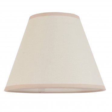 Ivy Tapered Shade - Vintage White 25cm