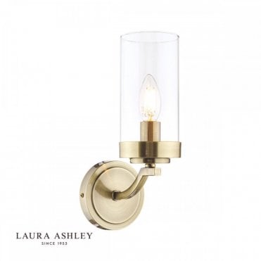 JOSEPH Antique Brass 1 Light Wall Light