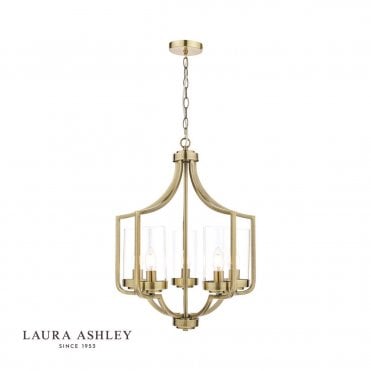 antique brass 3light chandelier 