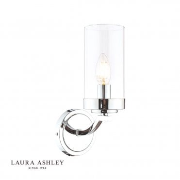 JOSEPH Polished Chrome 1 Light Wall Light