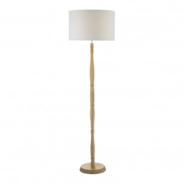 Floor Lamp Oak Base Only