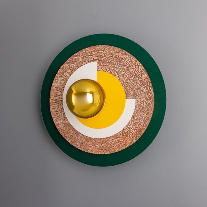 JUPITER Colourful Disc Wall Light