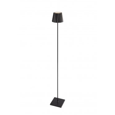 black outdoor led floor lamp