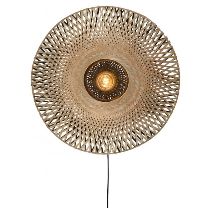 KALIMANTAN Bamboo Woven Wall Lamp Medium