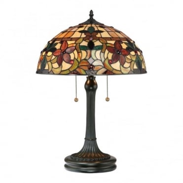 Table Lamp with Tiffany Glass