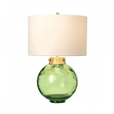 KARA Table Lamp in Dark Green