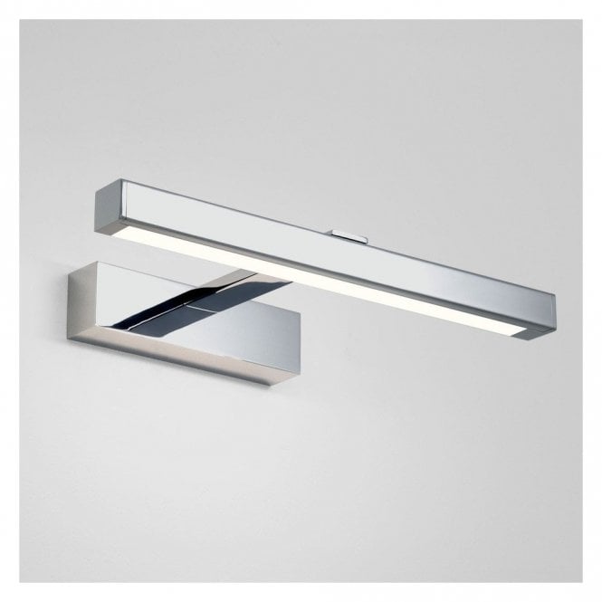 KASHIMA - Modern Chrome Bathroom Wall Light (Small)
