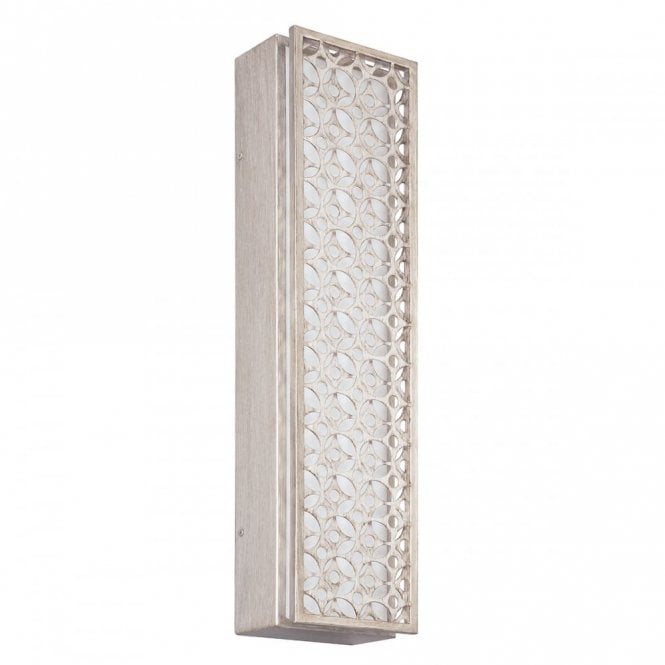 KENNEY 4 Light LED Wall Light Silver and White