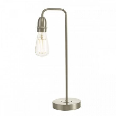 Table Lamp Satin Chrome