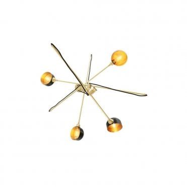 KINGSTON - Contemporary Chandelier In Powder Coated Matte Black